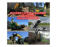 DIY Wet Dry Mini Digger Hire - Rogers Little Loaders.