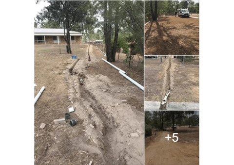 Earth Moving And  Drainage Projects. - 1/4