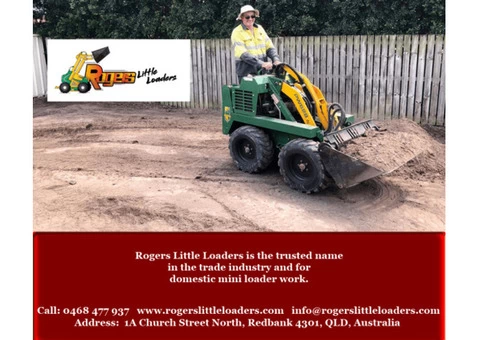 Home Outdoor Spaces Services - Rogers Little Loaders. - 1/3
