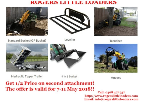Labour Day Week Special - Rogers Little Loaders. - 1/4