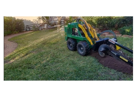 Sample Trenched Pipe - Trencher Trenching Services - 2/4