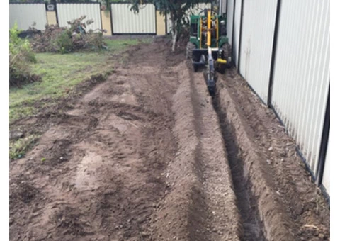 Trenchers Sharp Trenching Projects - Rogers Little Loaders. - 3/3