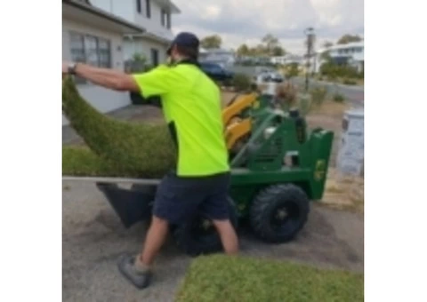 Turfing And Turf Preparation Projects - Rogers Little Loaders. - 3/6