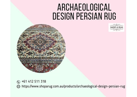 Archaeological Design Persian Rug