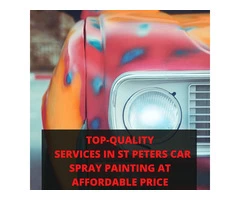 Top-Quality Services in St Peters Car Spray Painting at Affordable Price