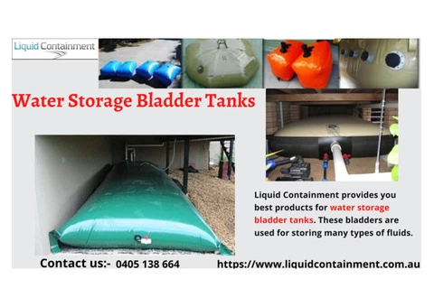 Water Storage Bladder Tanks | Liquid Containment