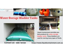 Water Storage Bladder Tanks | Liquid Containment
