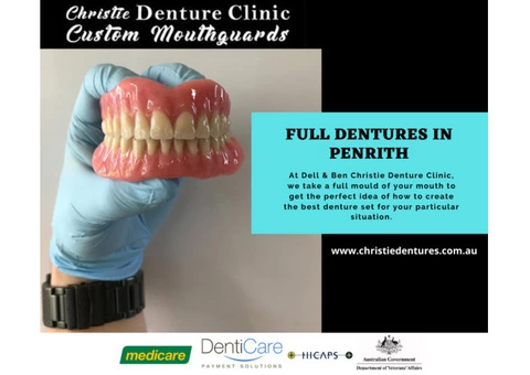 Find Full Dentures Specialists in Penrith