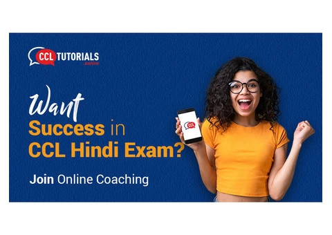 Want Success in CCL Hindi Exam? Join Online Coaching.