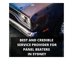 Best and Credible Service Provider for Panel Beaters in Sydney