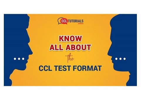 Know all about the CCL Test format.