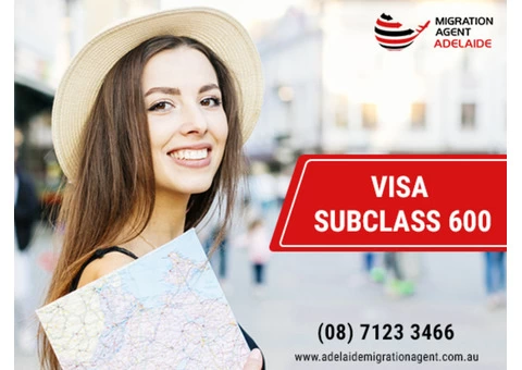 Visitor Visa Subclass 600 | Migration Agent Adelaide