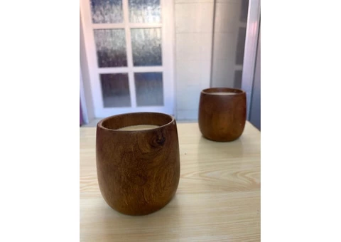 wooden handicrafts, wooden cofee cup