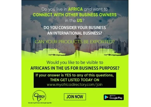 Business Listing/Directory for African businesses and professionals - 3/4