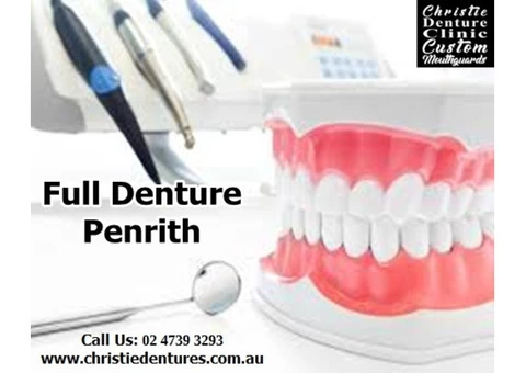 Full Dentures in Penrith - Christie Denture Clinic