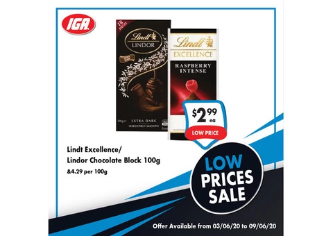 Grocery item For Sale IGA Ravenswood