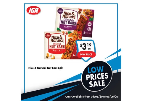 Grocery item For Sale IGA Ravenswood