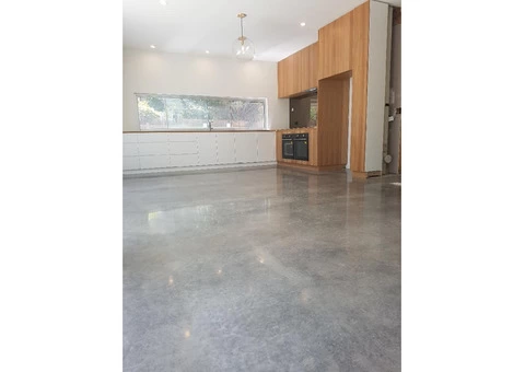 Acid Etching Concrete - GrindWorks Polished Concrete