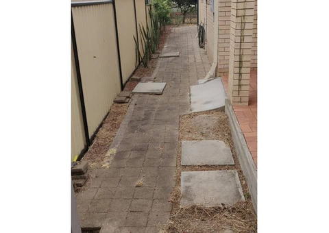 Concrete path and stormwater drainage - Rogers Little Loaders - 2/7