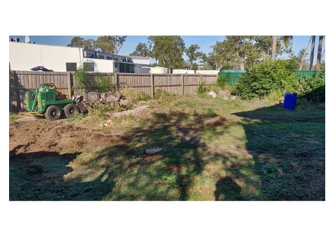 Backyard Clearing - Rogers Little Loaders. - 4/7