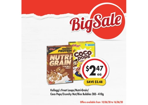 Grocery item For Sale IGA Ravenswood
