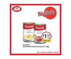 Grocery item For Sale IGA Ravenswood