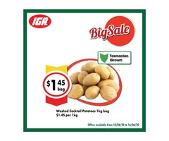 Grocery item For Sale IGA Ravenswood