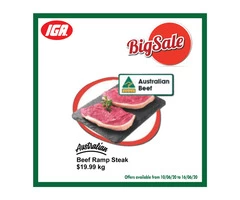 Grocery item For Sale IGA Ravenswood