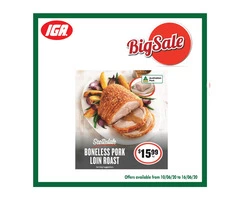 Grocery item For Sale IGA Ravenswood