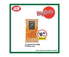 Grocery item For Sale IGA Ravenswood