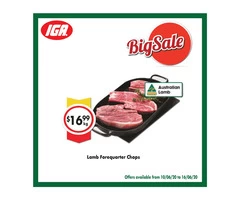 Grocery item For Sale IGA Ravenswood