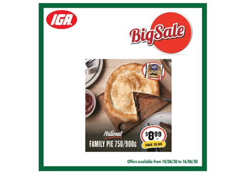 Grocery item For Sale IGA Ravenswood