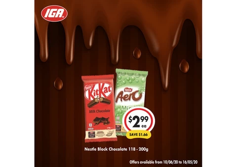 Grocery item For Sale IGA Ravenswood