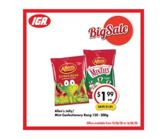 Grocery item For Sale IGA Ravenswood