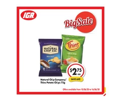 Grocery item For Sale IGA Ravenswood