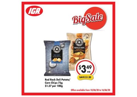 Grocery item For Sale IGA Ravenswood