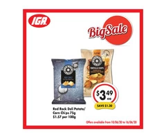 Grocery item For Sale IGA Ravenswood
