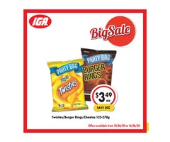 Grocery item For Sale IGA Ravenswood