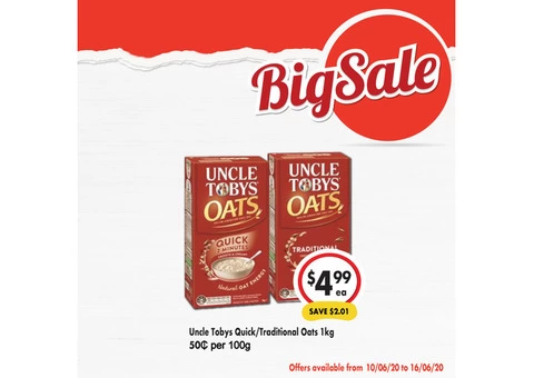 Grocery item For Sale IGA Ravenswood