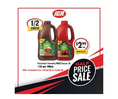 Grocery item For Sale IGA Ravenswood