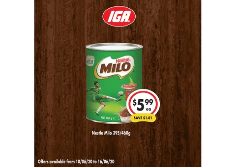 Grocery item For Sale IGA Ravenswood