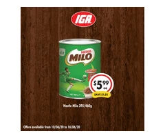 Grocery item For Sale IGA Ravenswood