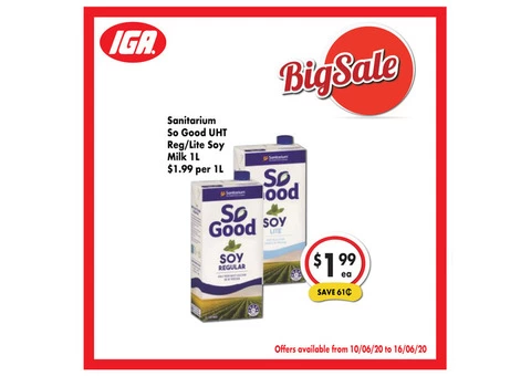 Grocery item For Sale IGA Ravenswood