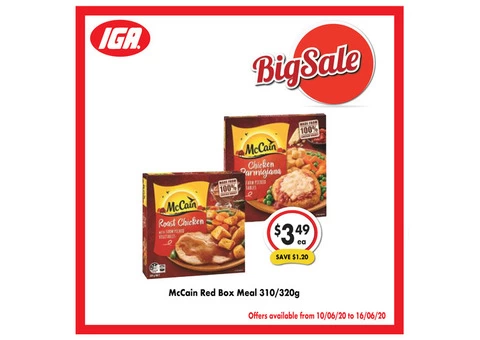 Grocery item For Sale IGA Ravenswood