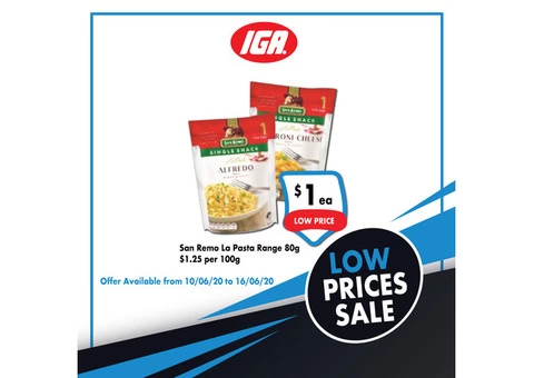 Grocery item For Sale IGA Ravenswood