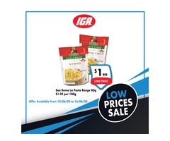 Grocery item For Sale IGA Ravenswood