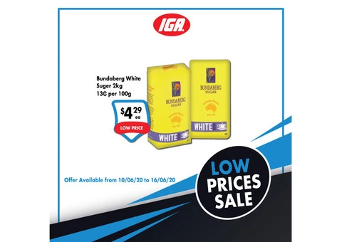 Grocery item For Sale IGA Ravenswood