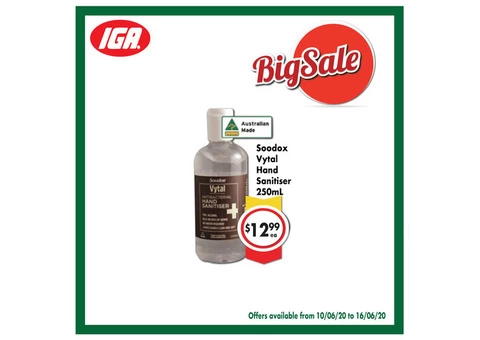 Grocery item For Sale IGA Ravenswood