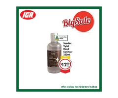 Grocery item For Sale IGA Ravenswood