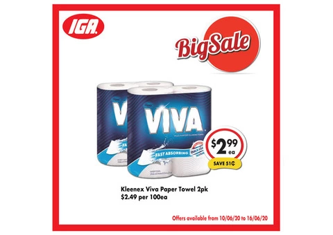 Grocery item For Sale IGA Ravenswood